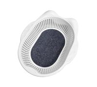 JISADER Cat Bed, Pet Sleeping Bed, Versatile Sleeping Nest, Cat Lounge Basket, Small Dogs, White