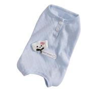 JISADER Cat Post Surgery Suit, Thin Cat Body Suit After Surgery with Fasteners, Anti-Licking Cat Spay Recovery Suit Female, Unisex Cat Recovery Suit Female, S (weight 3-5 catties)