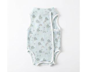 JISADER Cat Recovery Suit with Snap Closure, Neuter Suit for All Seasons, Post Surgery Cat Clothes for Anti Licking, Cat Surgery Suit, Dinosaur Pattern (Blue), Blue