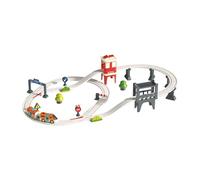 JISADER Children's Electric Train Track Set, Engaging Learning Toy for Ages 3 And Up, City Rail XL