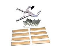 JISADER Compact Handheld Fret Press Tool with Installation Kit And Neck Supports, Style C
