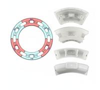 JISADER Concrete PP Round Formwork Construction Block Precision Circular Shape Easy Release Suitable for Sewer Systems and Public Works, 60CM