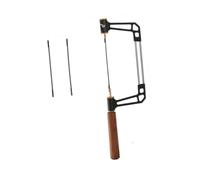 JISADER Coping Saw Hand Saw Jewelry Saw Wire Saw for Trimming Hobby Project Jewelers Model Making, Round Handle