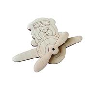 JISADER Craft Kit for An Activity Board - Sensory Toy to Promote Fine Motor Skills - Fine Motor Skills Training for Preschool Children - Gift Idea for D, plane