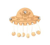 JISADER Craft Kit for An Activity Board - Sensory Toy to Promote Fine Motor Skills - Fine Motor Skills Training for Preschool Children - Gift Idea for D, spaceship