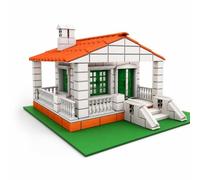 JISADER DIY Miniature House Kit, Cement Crafts for Adults, Berlin Cottage & Cozy Courtyard Styles