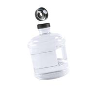JISADER Drinks Storage Tank Water Dispenser Jug Water Carrier Bucket with Lid And Handle Food Grade PC Material Suitable for Camping Travel BBQ Outdo, 3L 25.5cmx16cm