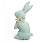 JISADER Easter Toy 29cm, Spring Holiday Decoration, Textile Stuffed Animal, Gift for Valentine's Day, Blue Green, Ocean Green