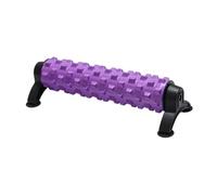 JISADER EVA Foam Exercise Roller with Stand, Column, Full Body Massage Tool for Arm Stretching, Sports Exercises, Purple