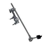 JISADER Floor Cymbal Stand Holder Drum Extension Clamps Holder Full Metal Support Cymbal Arm Extension Arm,