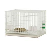 JISADER Foldable Chick Breeding Cage with Front Door, Metal Wire Foldable Pet Enclosure, No Wheels Quail and Duckling Cage for Indoor Fowl Raising, Small (39 * 28 * 30cm)