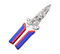 JISADER Foldable Wire Stripper, Cable Cutting Tool, Wire Crimper, Cable Shear Cutter, 21.3cm