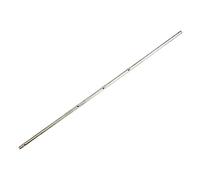 JISADER Foosball Table Rod Replacement Part, Table Football Rod, Football Table Rod Accessory, Steel, Practical for Tournament, Home, Leisure Room, 2.5mm X Le, 38.5cm Dia 6mm