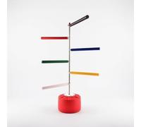 JISADER Freestanding Rotating Target, Dynamic Sparring Gear, Arts Training Equipment, Kick Pad, Multi-color, 5 Target Positions