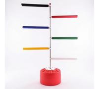 JISADER Freestanding Rotating Target, Dynamic Sparring Gear, Arts Training Equipment, Kick Pad, Multi-color, 2 Target Positions