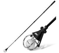 JISADER Golf Ball Retriever for Water, Ponds, Bushes, Mud, Difficult Locations | Heavy Duty Telescopic sphere Collector | Portable sphere Picker Tool, Black