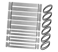 JISADER Guitar Fingerboard Guard 12 Rubber Bands for Sanding, Polishing And Rounding