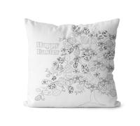 JISADER Happy Easter Eggs Pillowcase Pillow Cover for Family Fun Activity Easter, DIY Coloring Blank Pillowcase Creative Gift for Kids, Parents, Holiday Decor