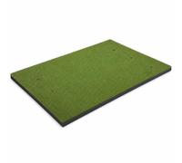 JISADER Indoor Outdoor Golf Swing Mat, Artificial Grass, Versatile, EVA Composite, Large Hitting Surface, For Training, 16mm Artificial Grass + 20mm EVA Base