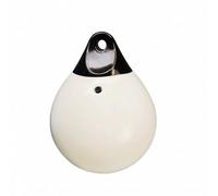 JISADER Inflatable Sports Ball PVC Water Filled Punching Teardrop Shape Impact Workout Equipment For Endurance Suitable for Home or Fitness Studio, White, A2（D38CM L49CM