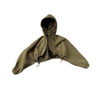 JISADER Jacket And 1:6 Scale with Hat, 11 Cm Miniature Clothing for 30 Cm Doll Models, Figure Accessories, Green