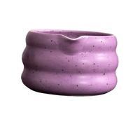 JISADER Japanese Matcha Bowl Traditional Ceramic Ceremon, Purple