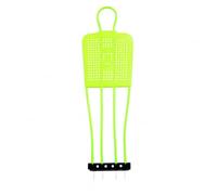 JISADER Junior Football Mannequins, Customizable Soccer Training Dummies with Weighted Base, Equipment for Youth Coaches, Fluorescent Green