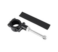 JISADER Kickstand Extension Arm Kick Stand Part Inner Diameter 22mm Cycling Resting Accessories Side Stand Motorcycle Stand Extension, black