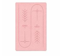 JISADER Large Double Person TPE Mat for Couples and Spacious Home, Pink, 190 * 120 * 0.6cm