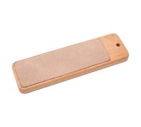 JISADER Leather Strop Straight Strop Knife Sharpening Knife Stropping for Polish Woodworking, Single Sided