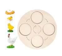 JISADER Life Growth Cycle Board Early #Educational for Preschool Kids, Hen