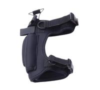 JISADER Low Legs Diving Leg, Stretch Knife Support Adjustable for Hiking, Campsite, Rafting, Launcher, The, Black