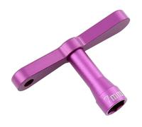 JISADER M4 Nylon Lock Nut Wrench for RC Car, Heavy Duty T-Handle Repair Tool, Multi-Purpose Accessory for, Purple