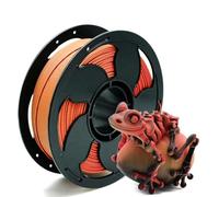 JISADER Matte Finish PLA Filament for Prototyping, Refill for Hobby Printing, Professional Grade for Engineers, Ideal for Hobbyists, Black, Red, Orange