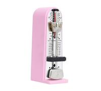 JISADER Mechanical Metronome Accurate Track Beat Tempo, Professional Metronome for Ukulele Drums Guitar, Pink