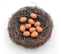 JISADER Mini Easter Egg Versatile Miniature Easter Eggs Lightweight Small Decorative Eggs for Home Stylists, Jewelry Makers