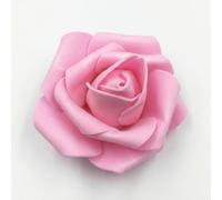 JISADER Mini Foam Rose Heads for Crafts, Small for DIY Valentine's Day Wedding Decor, Crafts Small Roses for Party, Pink