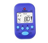 JISADER Mini Metronome Beat Tap Beat Tempo, Electronic Metronome, Portable for Violin Drum Flute Saxophone, Blue