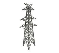 JISADER Model of A Power Transmission at A Scale of 1:100 - Modern Diorama for - Realistic Miniature Landscape, 20cm