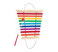 JISADER Musical Instrument Educational Learning Toys Wooden Birthday Gift Colorful Musical Toy 9 Note Xylophone for Kindergarten