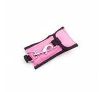 JISADER Nylon Diving Bcd Scuba Accessory Single Head Hook Marine Grade Stainless Steel Quick Attachment Removal Secure Nylon Pouch Suitable for Wreck Diving Observation , Fluorescent Pink