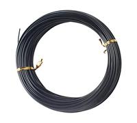 JISADER Nylon Fishing Line Monofilament Leader Wire String Spool Abrasion Resistant Strong Knot Strength Smooth Casting Suitable for Freshwater Saltwater Fish, 30m Dia 1.8 mm 370LB