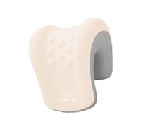 JISADER Office Chair Headrest, Memory Foam Neck Support, Multifunctional Cushion, Beige Gray