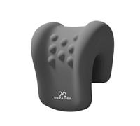 JISADER Office Chair Headrest, Memory Foam Neck Support, Multifunctional Cushion, Dark Gray