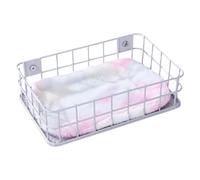 JISADER Parrot Perch, Rest Stand, Metal, Cage Accessory, Parakeet, Cockatoo, White