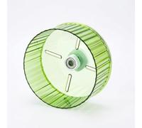 JISADER Parrot Running Wheel and Bird Exercise Wheel, Small Bird Wheel, Screw-on Wheel Bird Cage Accessory for Cockatiel Parrot, Matcha Green