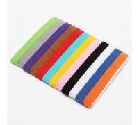 JISADER Pet ID Band and ID Collars for Puppy Whelping, Soft Nylon ID Bands for Newborn Identification, Assorted Colors (12 Pieces), M (10 * 300mm)