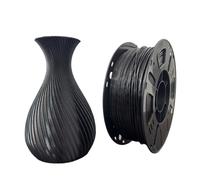 JISADER PETG Filament for Prototyping and Modeling, Airtight Storage Solution for Engineers, Universal Printer Refill Spool, for Hobbyists, Black