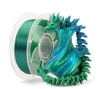 JISADER PLA Filament 1.75mm for DIY Printing and Prototyping, High Precision PLA Refill for Model Making, Printer Filament for Hobbyists, 1kg Spool, Bluegreen Addition