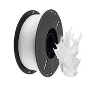 JISADER PLA Filament 1kg Spool for Printer Filament 1.75mm, High Precision Material for Prototyping and Modeling, for Hobby Printing, White